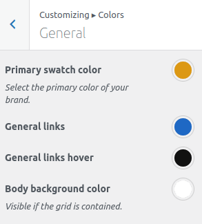 Shoptimizer color palette