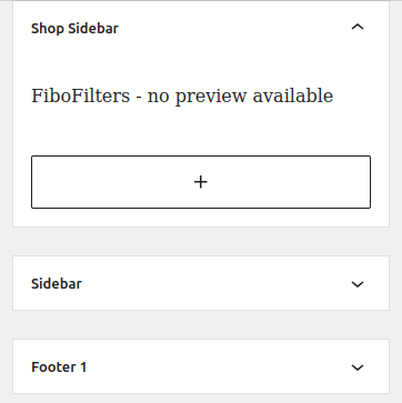 Add FiboFilters to Botiga sidebar