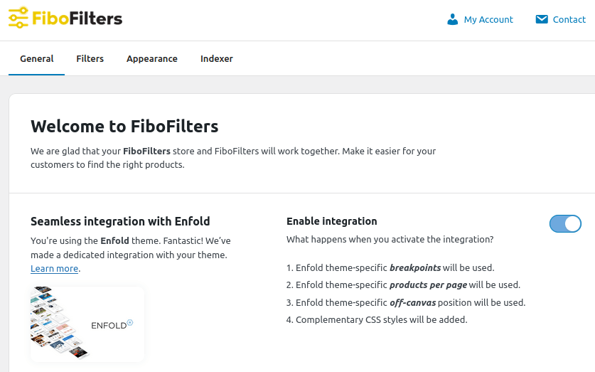 FiboFilters: integration with Enfold