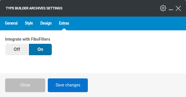 Enable integration between FiboFilters and Porto WPBakery Type Builder Archives widget