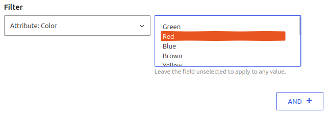 FiboFilters: create conditions for an SEO rule